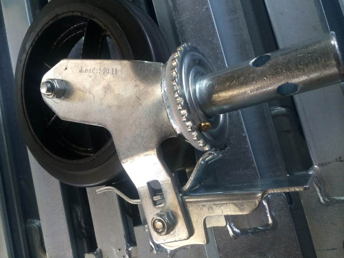 scaffolding caster wheel