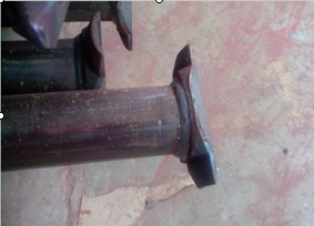 Cuplock Scaffolding Ledger Blade/End Drop Forged