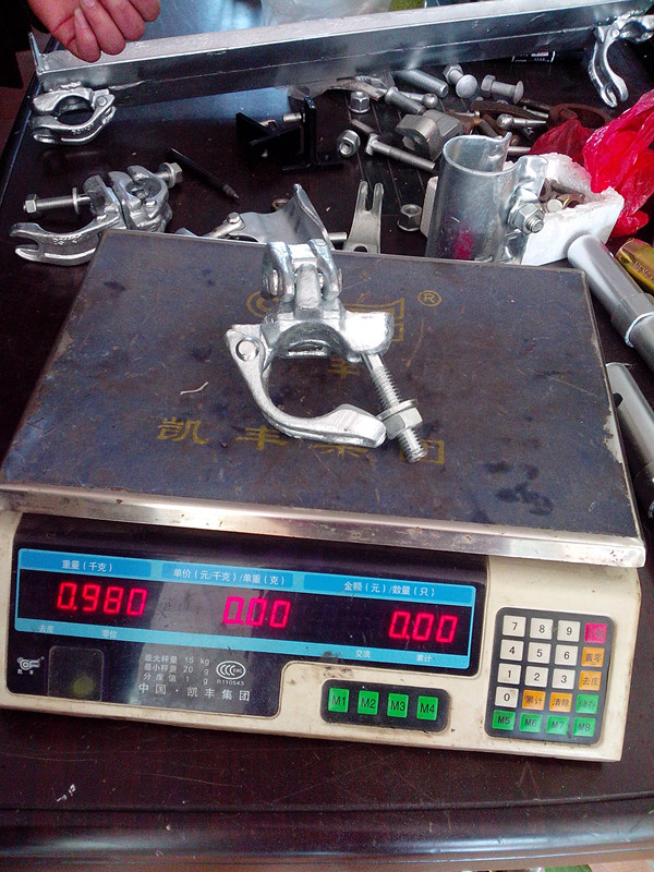 Scaffolding Drop Forged Double Coupler 