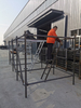 Mobile pipe ringlock scaffolding for Engineering Transport