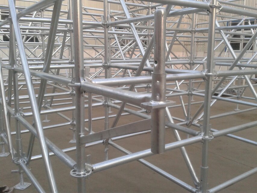 Flexible Frame Ringlock Scaffolding for Bridge