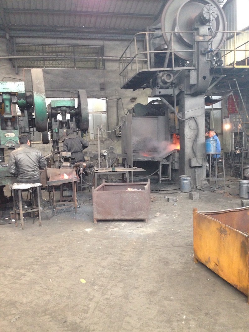 scaffolding couplers forging machine 1