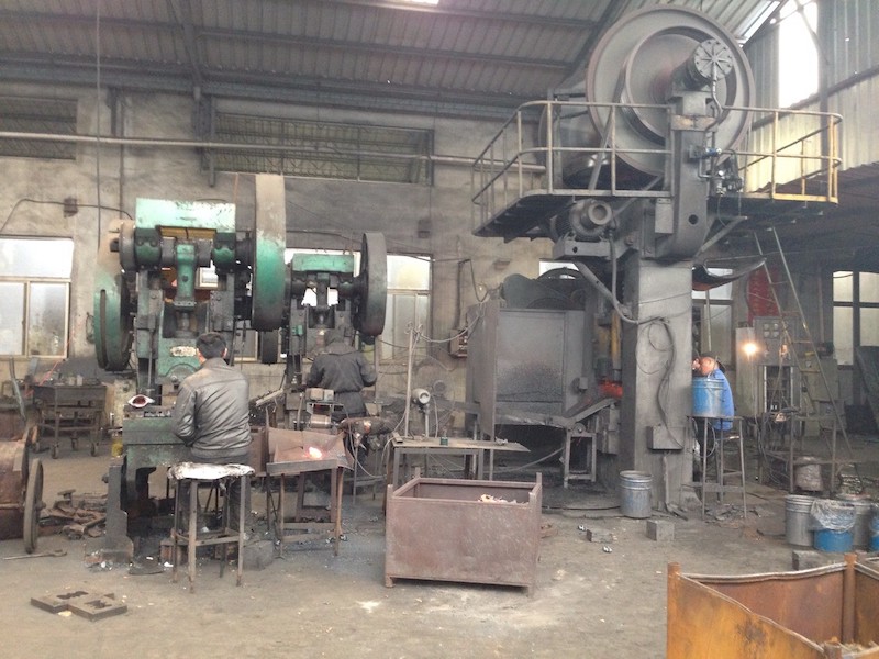 scaffolding couplers forging machine 2
