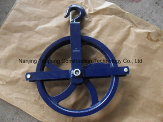 Scaffolding Gin Wheel with Painted Surface