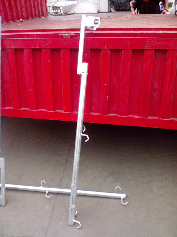 Scaffolding Guard Rail Post