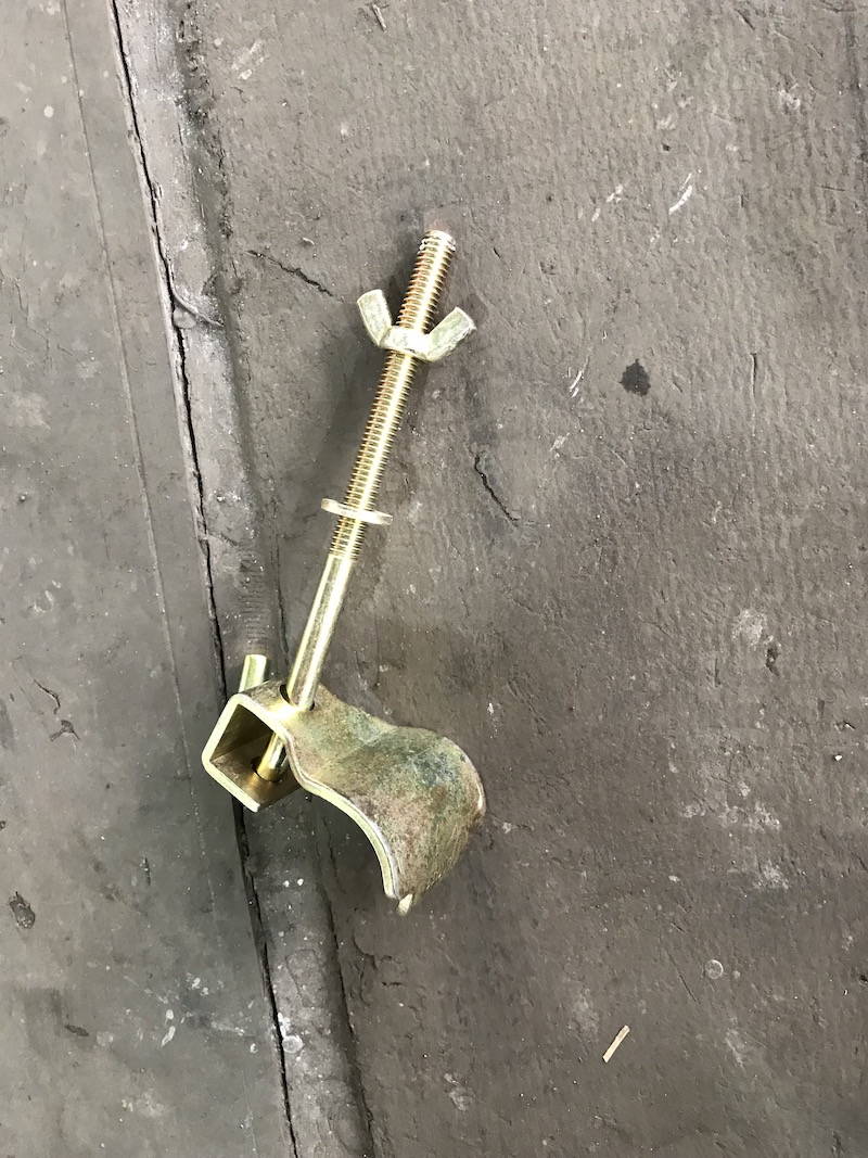 Scaffolding Ladder Coupler Pressed Steel with Wing Nut