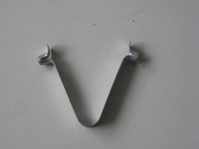 Scaffolding spring clip